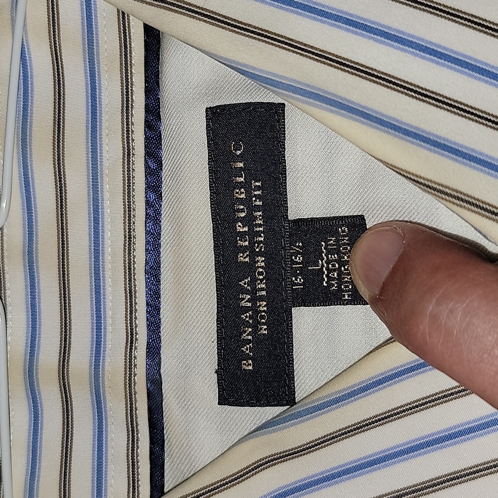 Banana Republic non-iron slim fit dress shirt